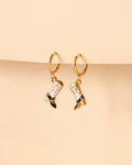 Rodeo Charm Hoops