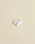 Heart on your sleeve charm