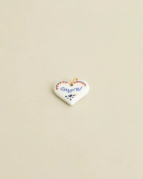Heart on your sleeve charm