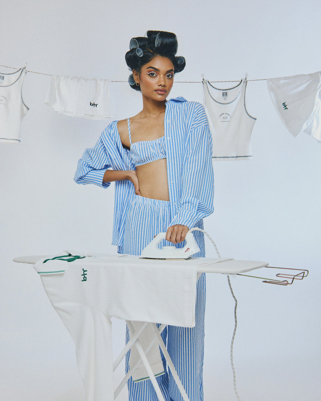 Candy Cane Three Piece in Wave