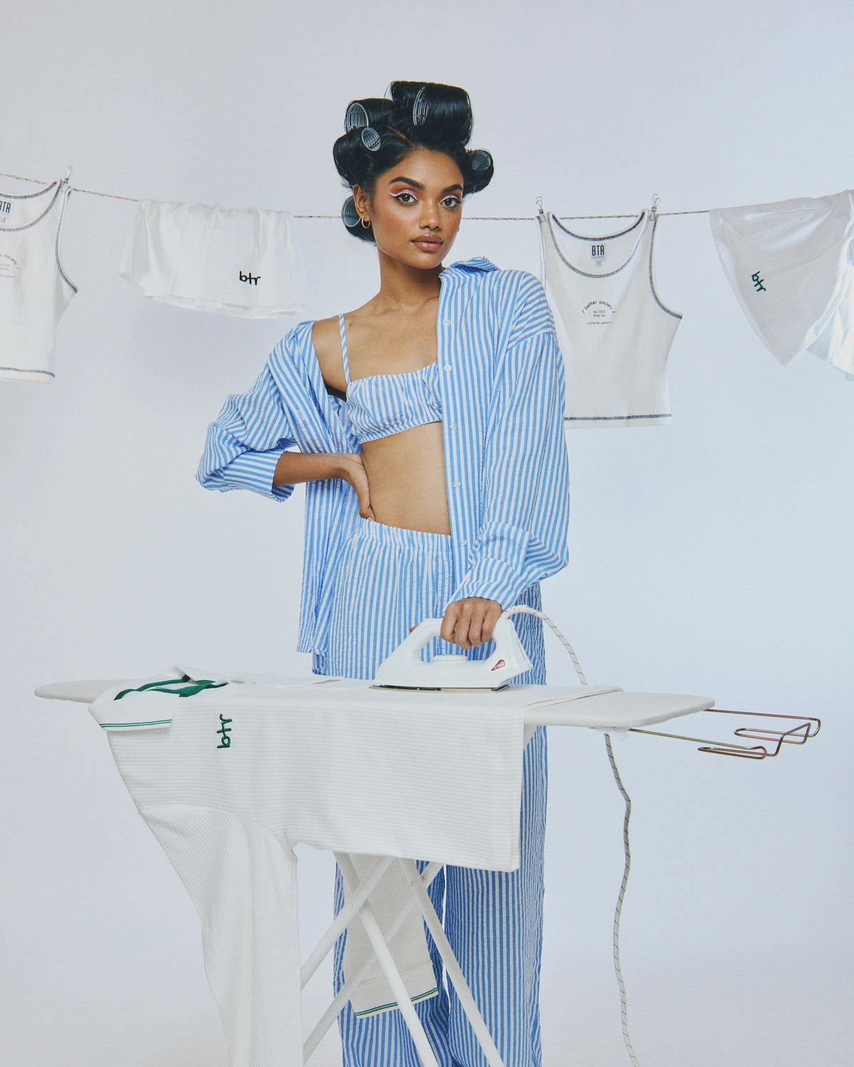 Candy Cane Three Piece in Wave