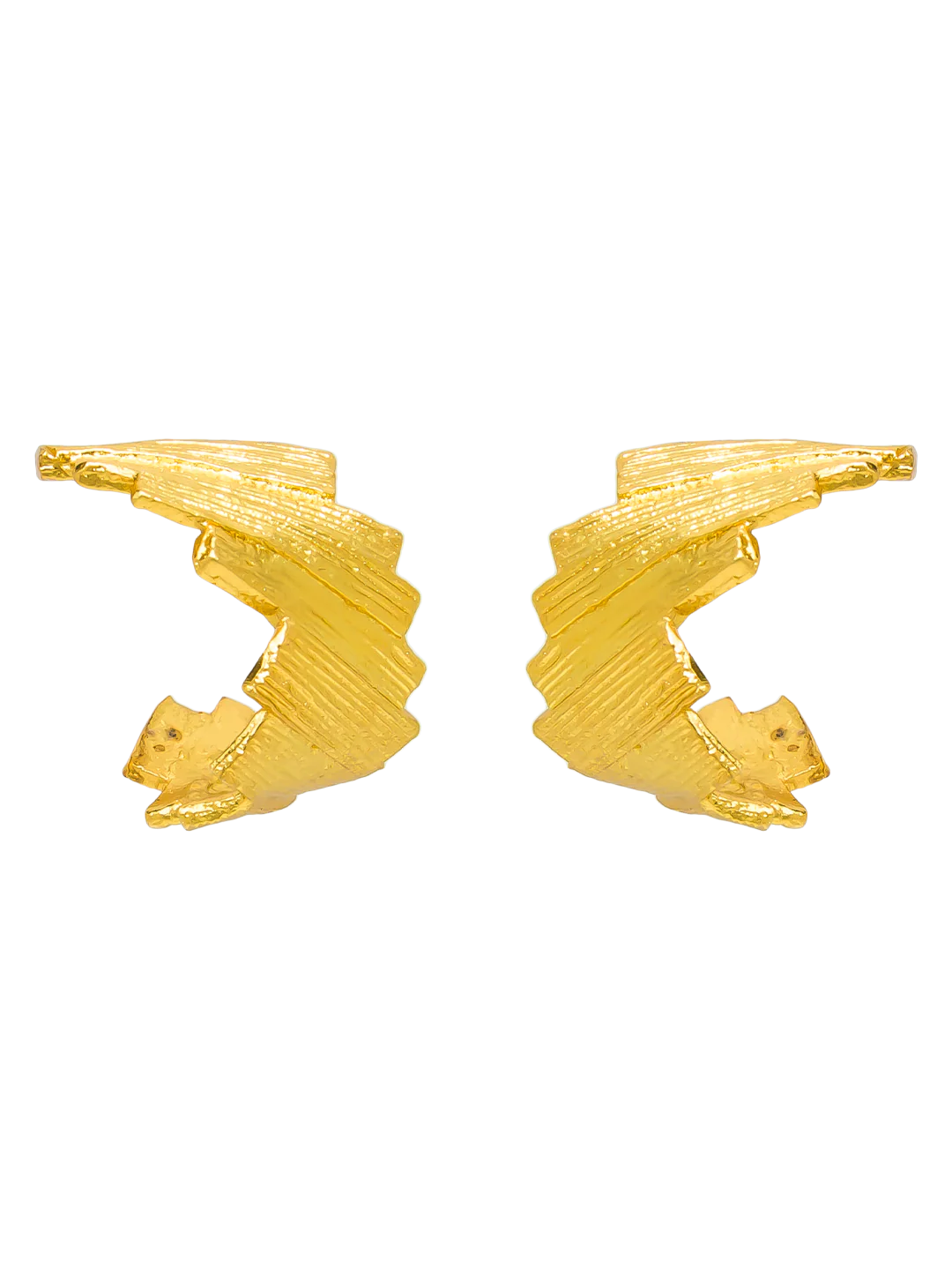 TEXTURE SHINE HOOPS