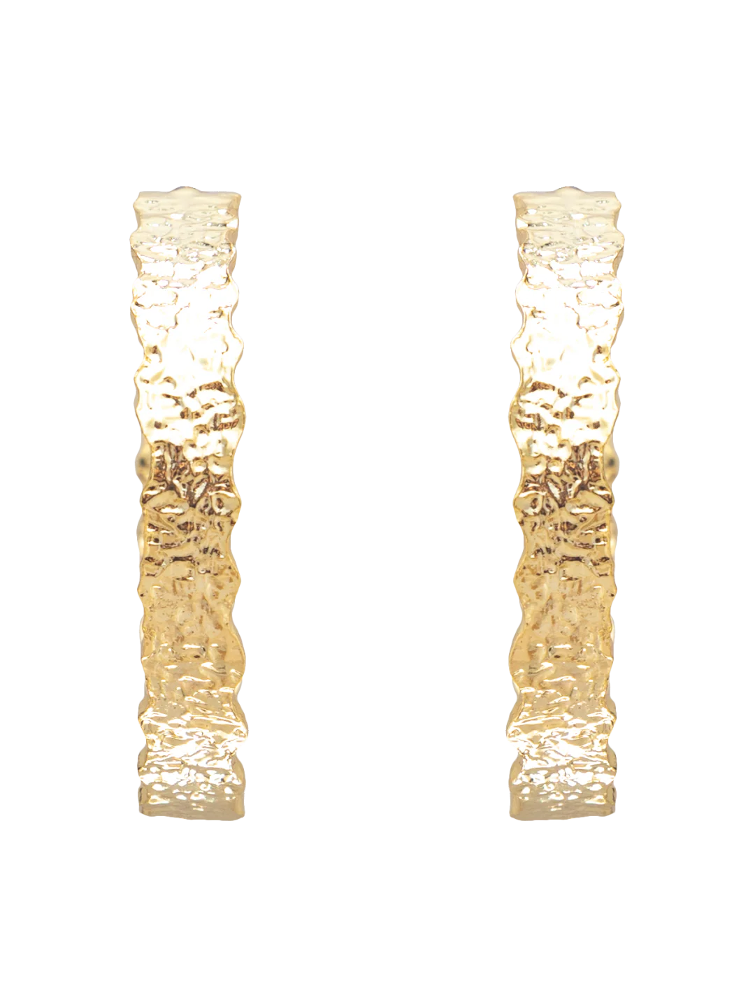 XL TEXTURED HOOPS