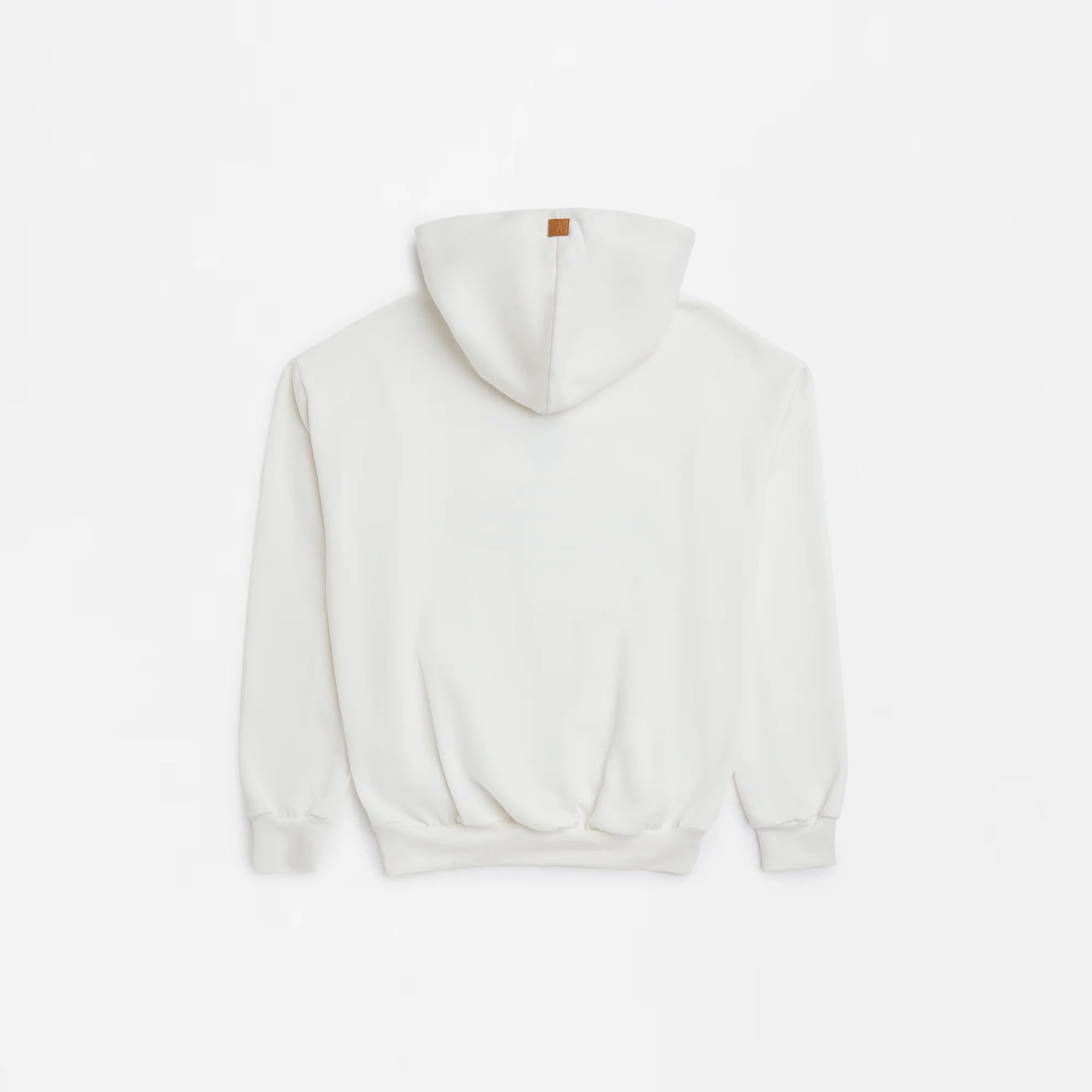 Monogram Crest Raquette Hoodie in Marshmallow