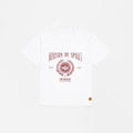 Distressed Raquette Tee in Marshmallow