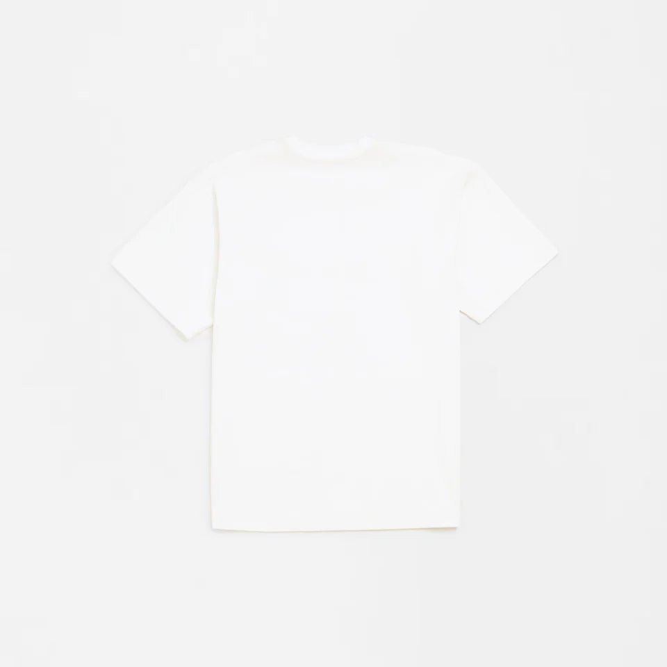 Distressed Raquette Tee in Marshmallow