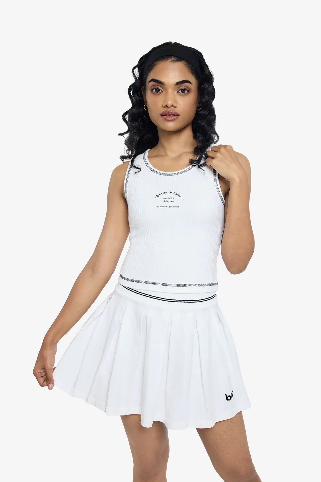 Courtside Skirt Black