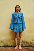 Marine Skirt Set