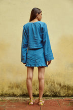 Marine Skirt Set