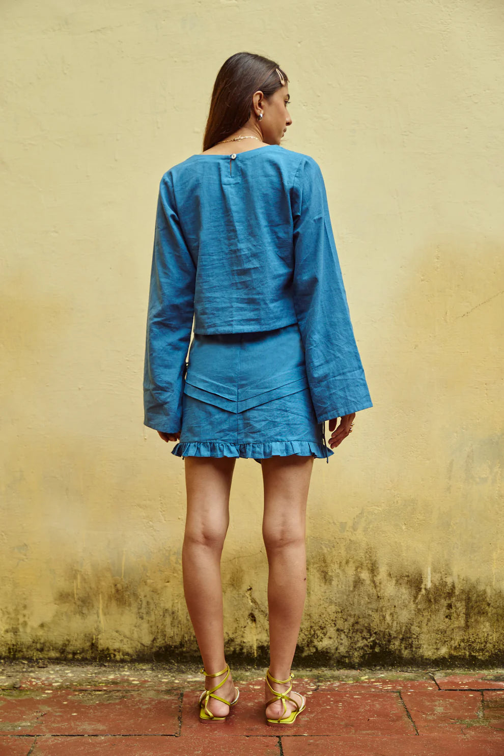 Marine Skirt Set