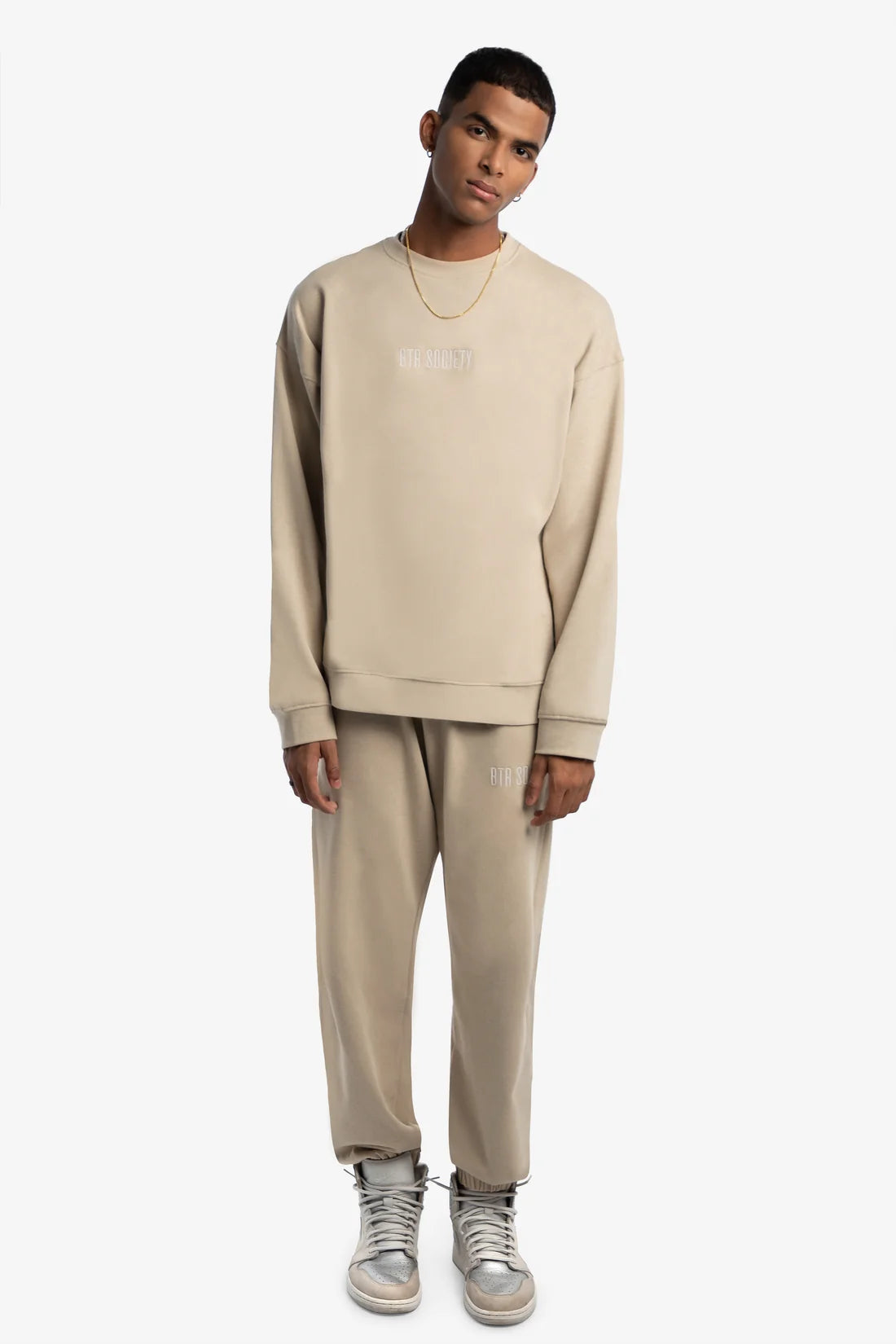 Classic Sweatshirt in Pebble