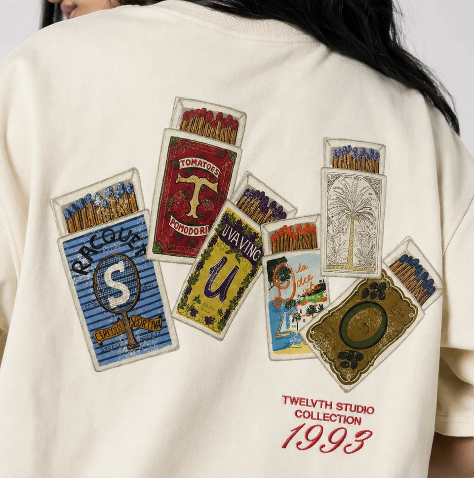 Matchbox Tee in Buttercream