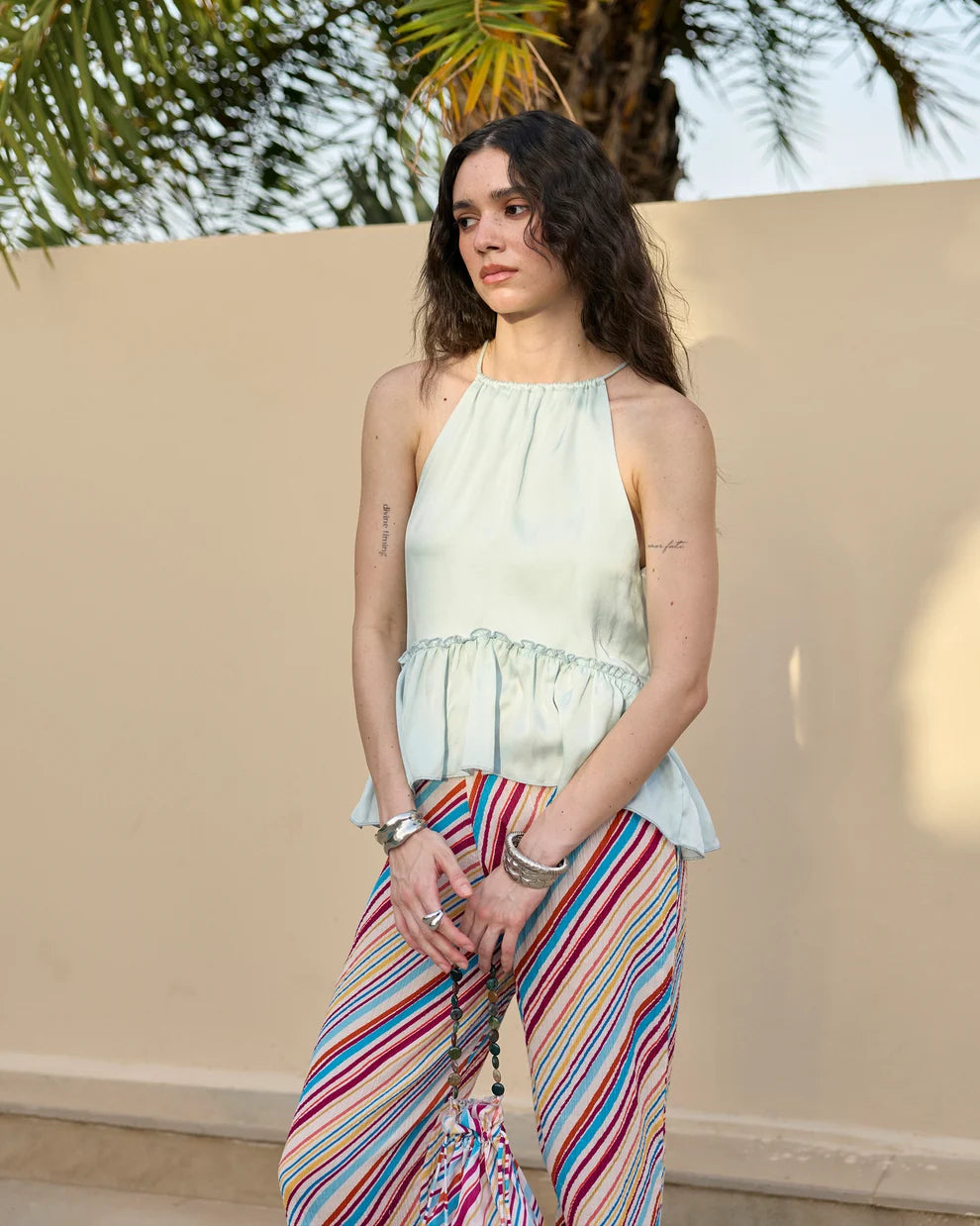 Halter top & Roger pants