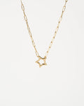 Paperclip Star necklace