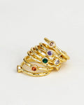 Celestine Stack Ring