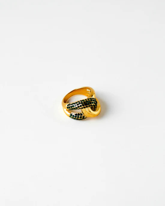 Pavé Knot Ring