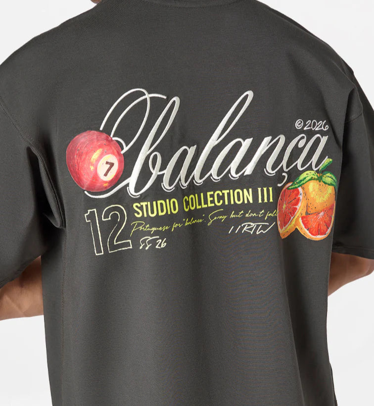 Balanca Unisex Tee in Dark Olive