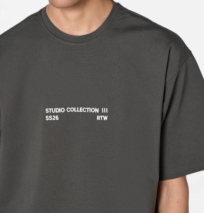 Balanca Unisex Tee in Dark Olive