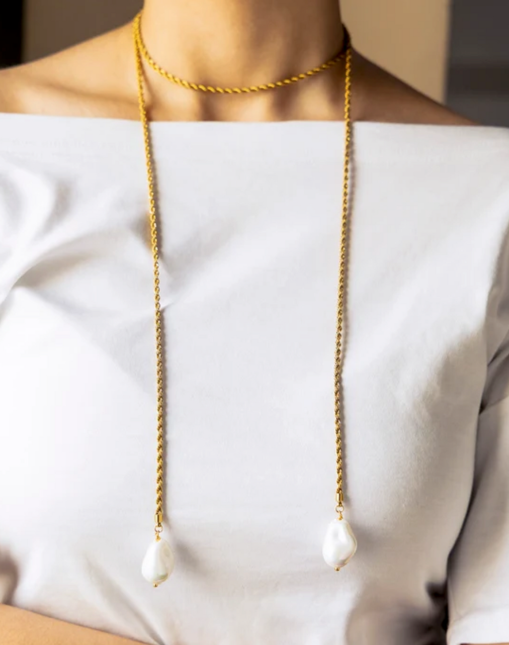 Pearl Trail Necklace