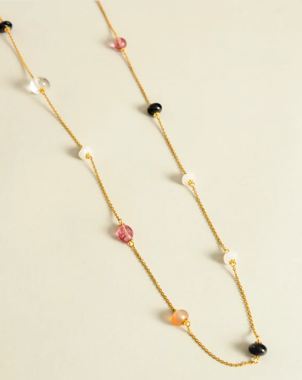 Cleo Long Lariat Necklace