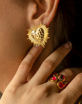 Amora Flame Studs