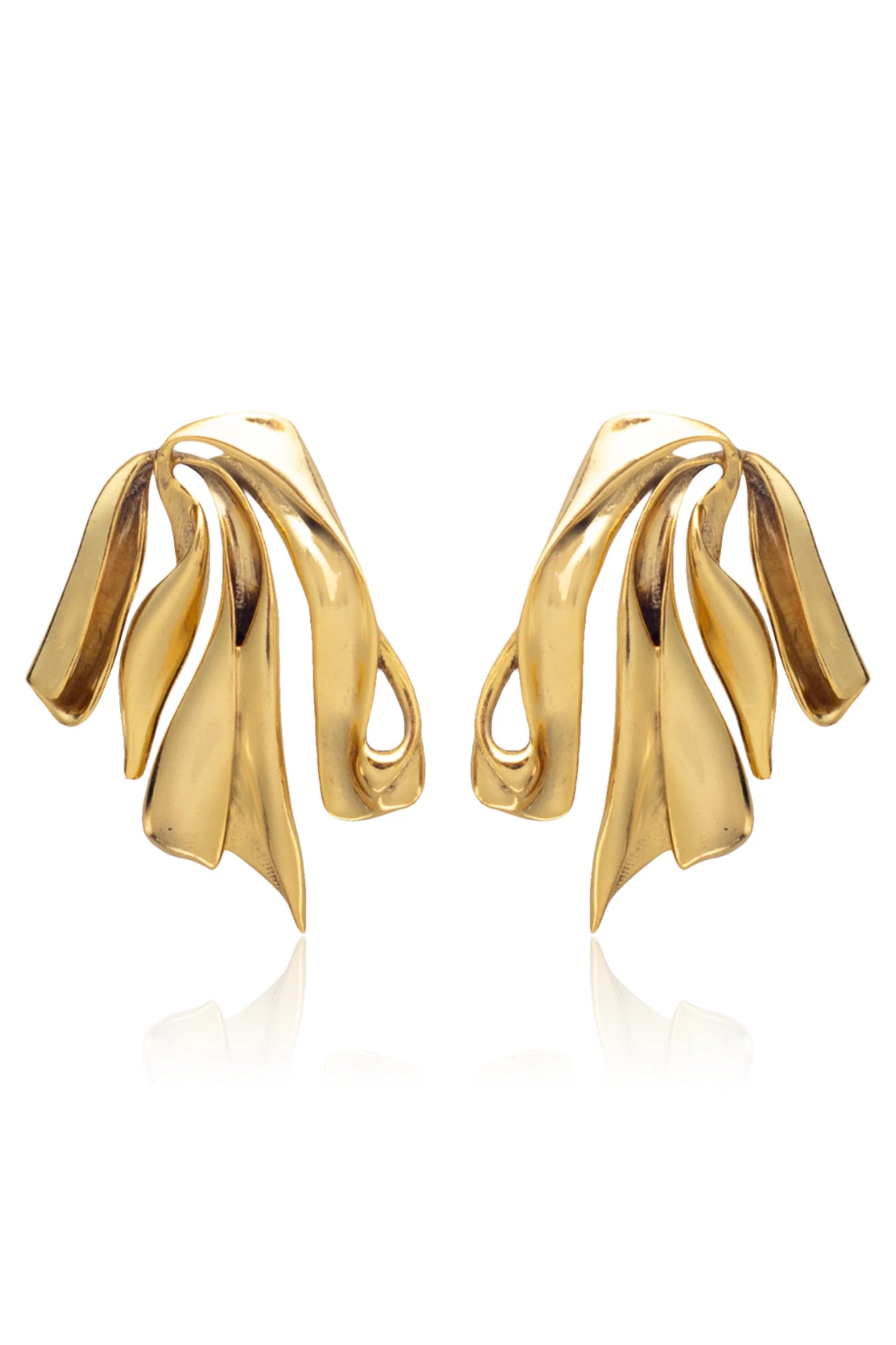 SILK DRAPE EARRINGS
