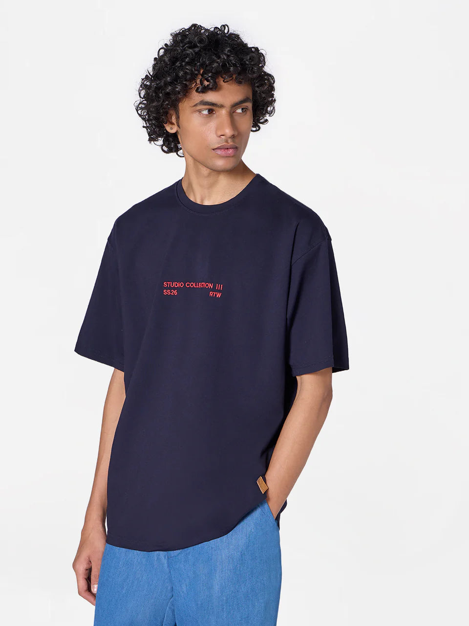 Balanca Unisex Tee in Dark Navy