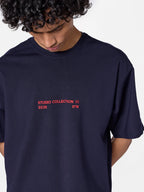 Balanca Unisex Tee in Dark Navy