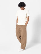 Wide Leg Utility Unisex Sweatpants in Khaki