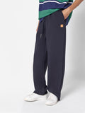 Wide Leg Utility Unisex Sweatpants in Midnight Black