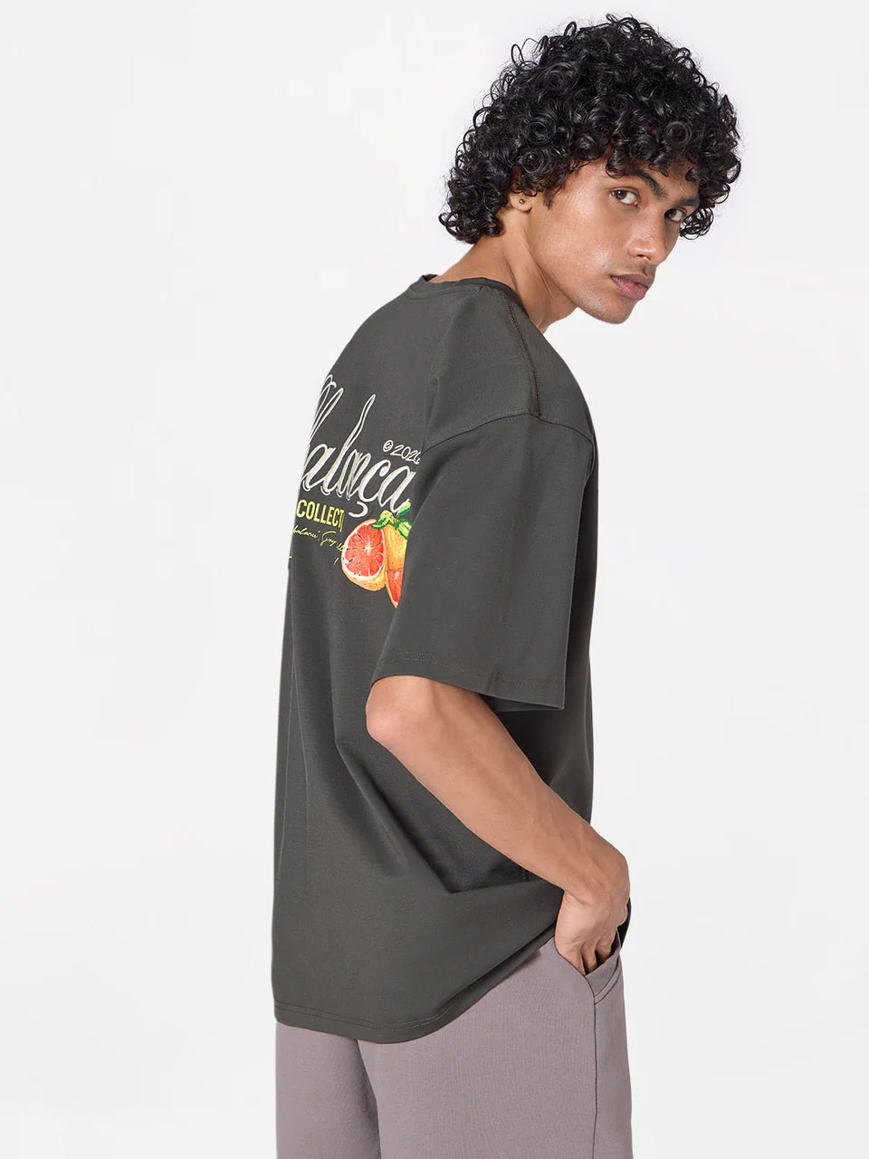 Balanca Unisex Tee in Dark Olive