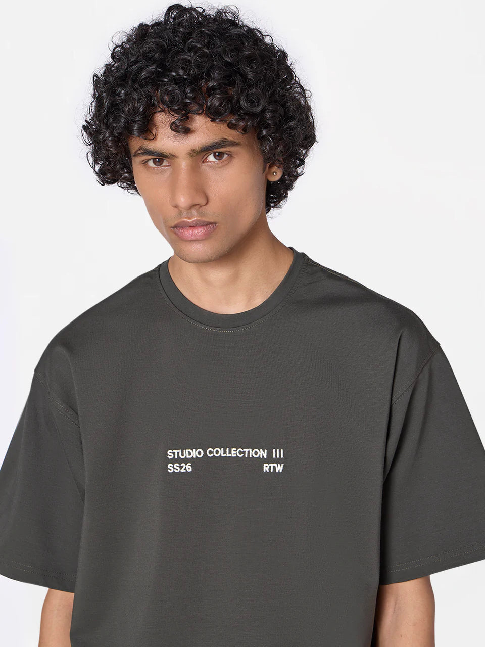 Balanca Unisex Tee in Dark Olive