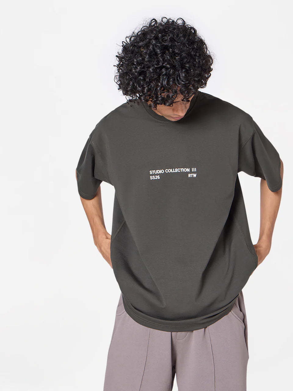 Balanca Unisex Tee in Dark Olive
