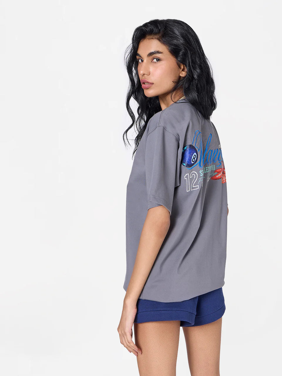 Balanca Unisex Tee in Slate Grey