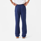 Straight Front-seam Sweatpants in Beacon Blue
