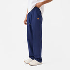 Straight Front-seam Sweatpants in Beacon Blue