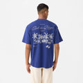 Club la Plage Tee in Beacon Blue