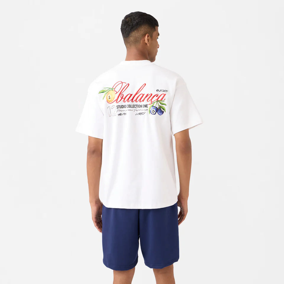 Balanca Unisex Tee in Marshmallow