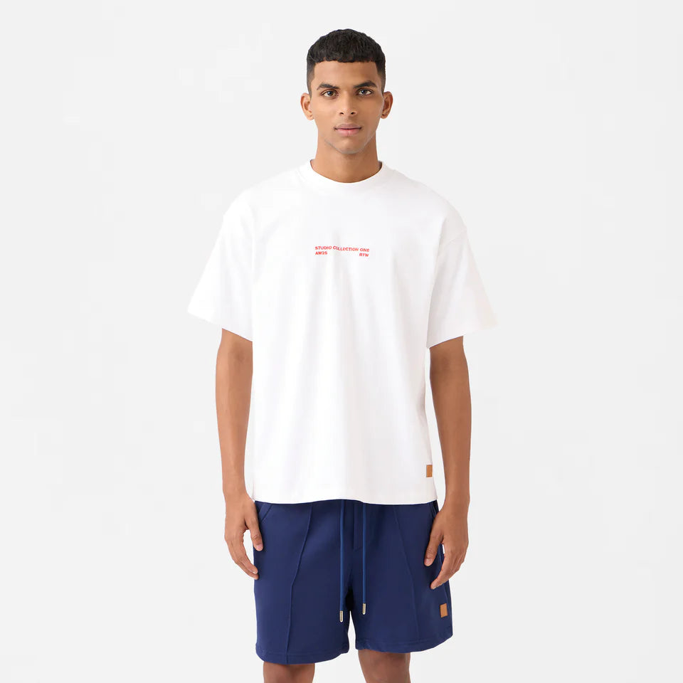 Balanca Unisex Tee in Marshmallow