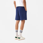 Straight Front-seam Sweatshorts in Beacon Blue