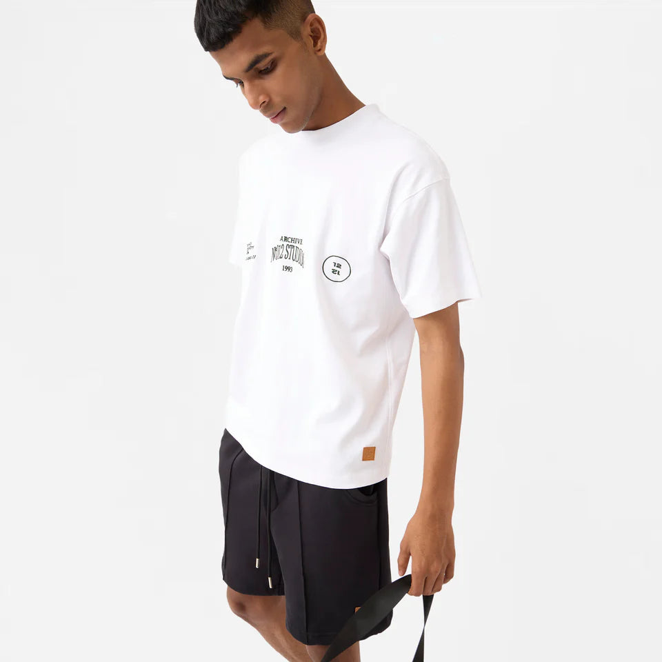 N012 Studio Tee in Marshmallow