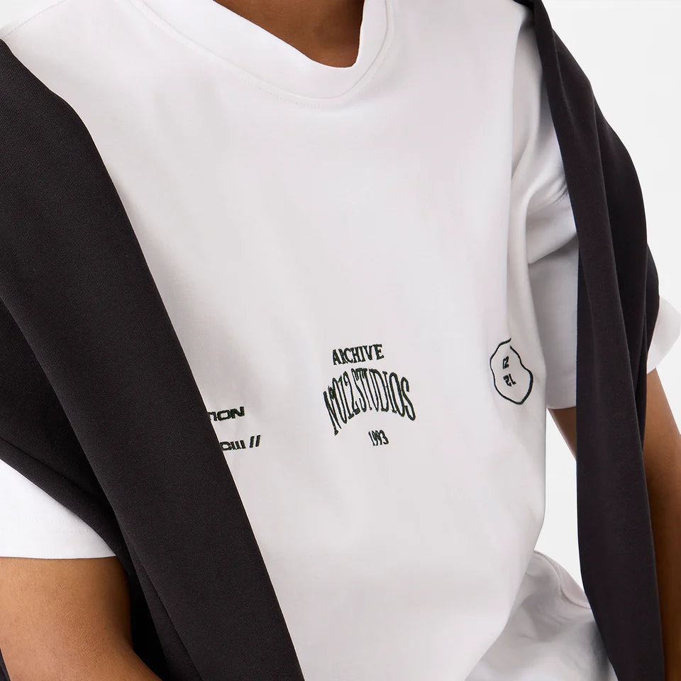 N012 Studio Tee in Marshmallow