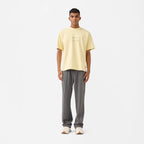 Straight Front-seam Sweatpants in Brushed Nickel