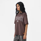 L'annee93 Tee in Chocolate Brown