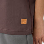 L'annee93 Tee in Chocolate Brown