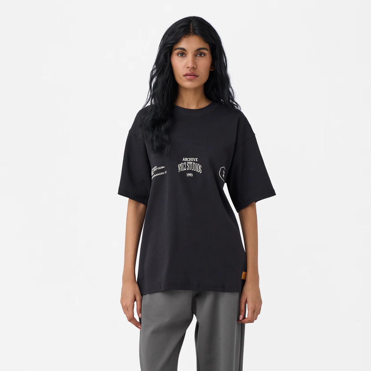 N012 Studio Tee in Jet Black