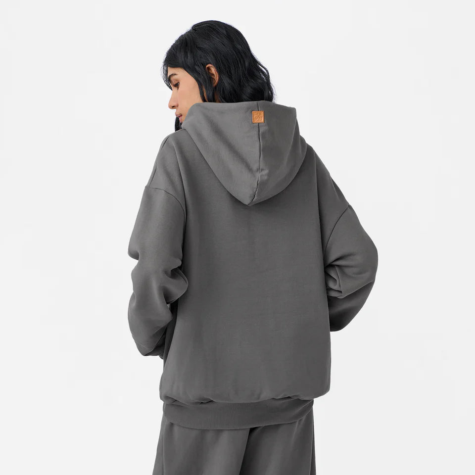 N012 Studio Hoodie in Brushed Nickel