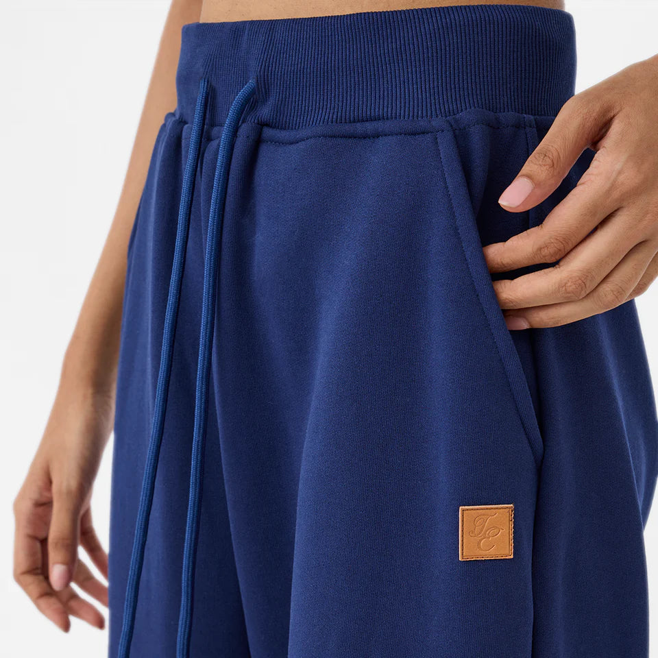 Wide Leg Sweatpants in Beacon Blue