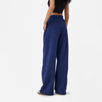 Wide Leg Sweatpants in Beacon Blue