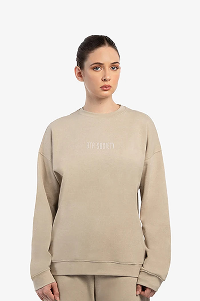 Classic Sweatshirt in Pebble